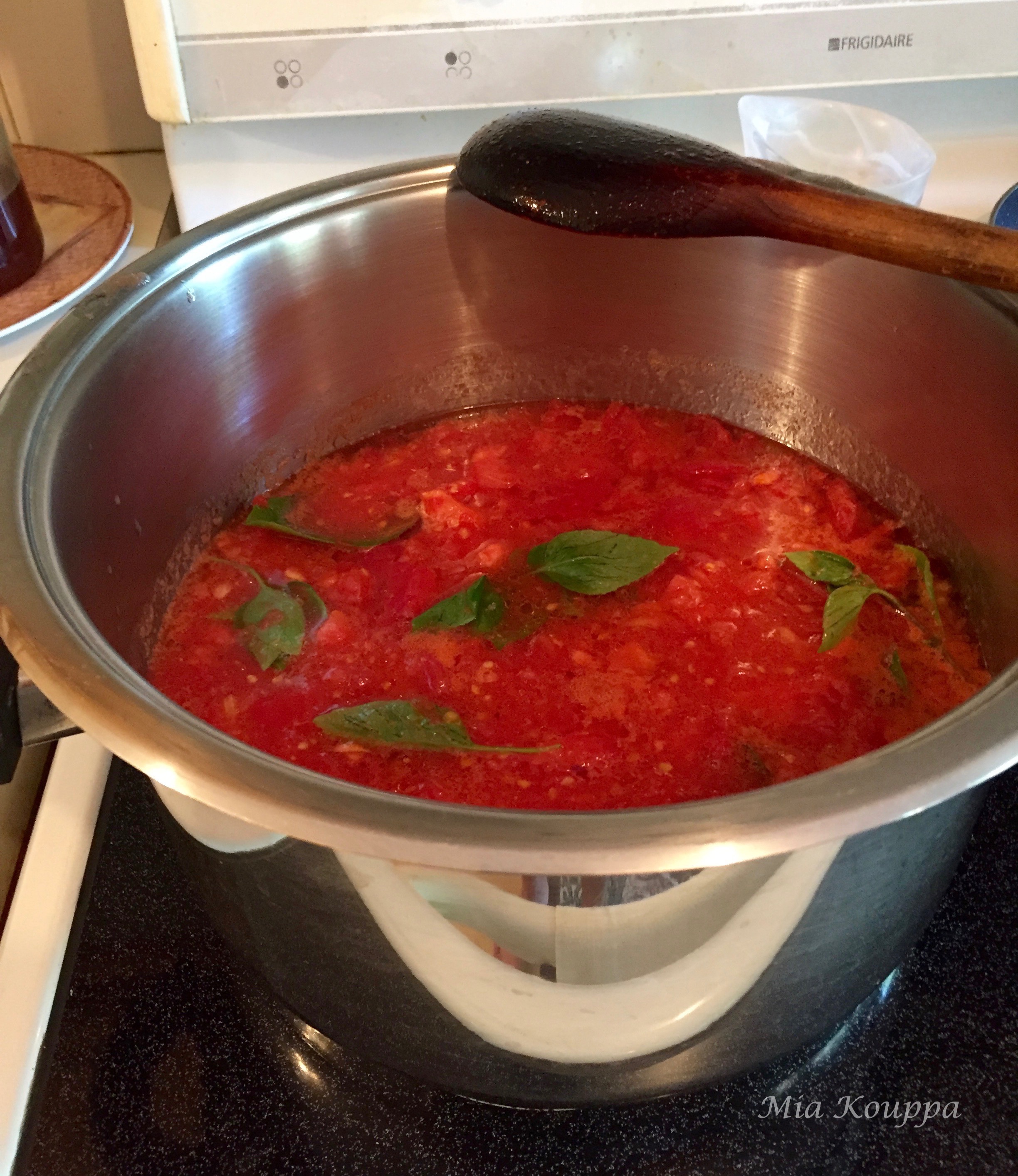 Chunky tomato sauce
