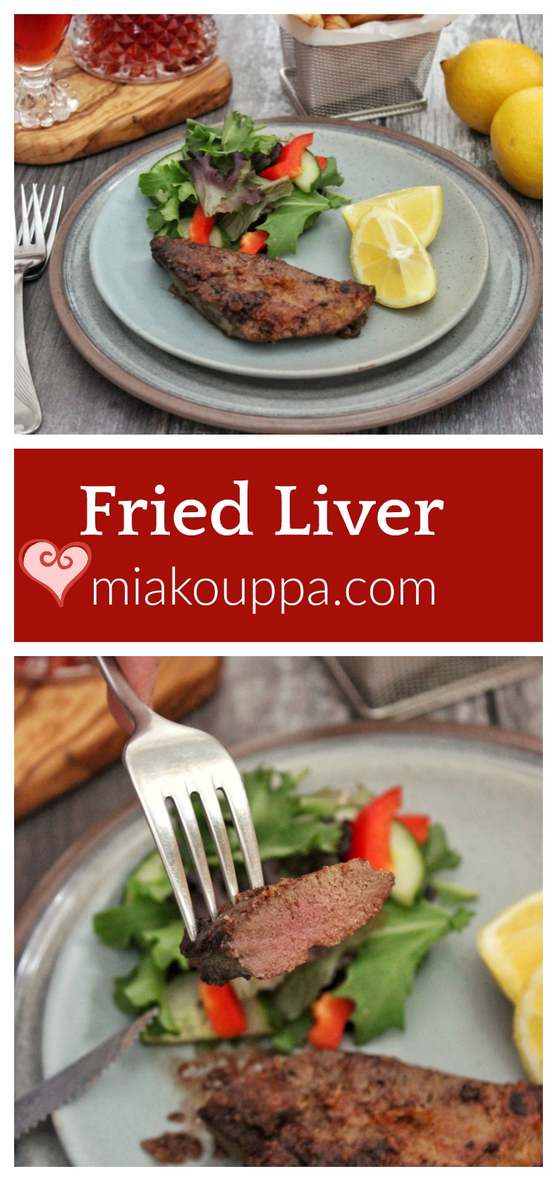 Fried liver (Συκώτι τηγανητό)