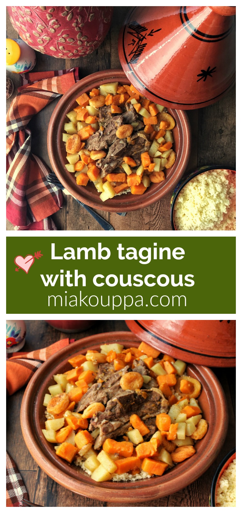 Lamb tagine with couscous