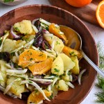 Perhaps your new favourite potato salad! Loaded with oranges, and lots of great flavours.